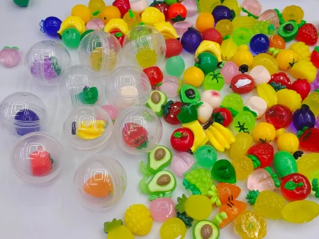 32mm gacha + mini miniature simulated fruit series food play resin diy jewelry accessories Gacha toys 32mm gacha + mini miniature simulated fruit series food play resin diy jewelry accessories Gacha toys